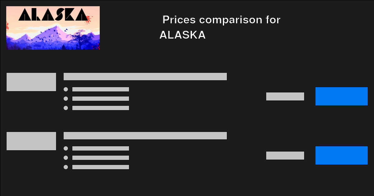 ALASKA CD Keys — Buy Cheap ALASKA CD Game Keys Online — SYS RQMTS