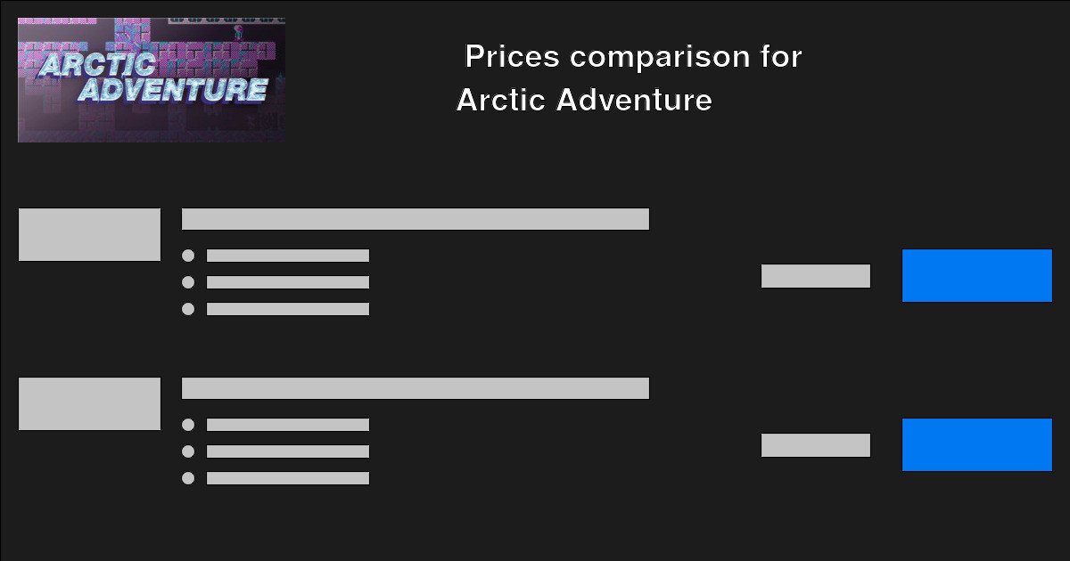 Arctic Adventure CD Keys — Buy Cheap Arctic Adventure CD Game Keys