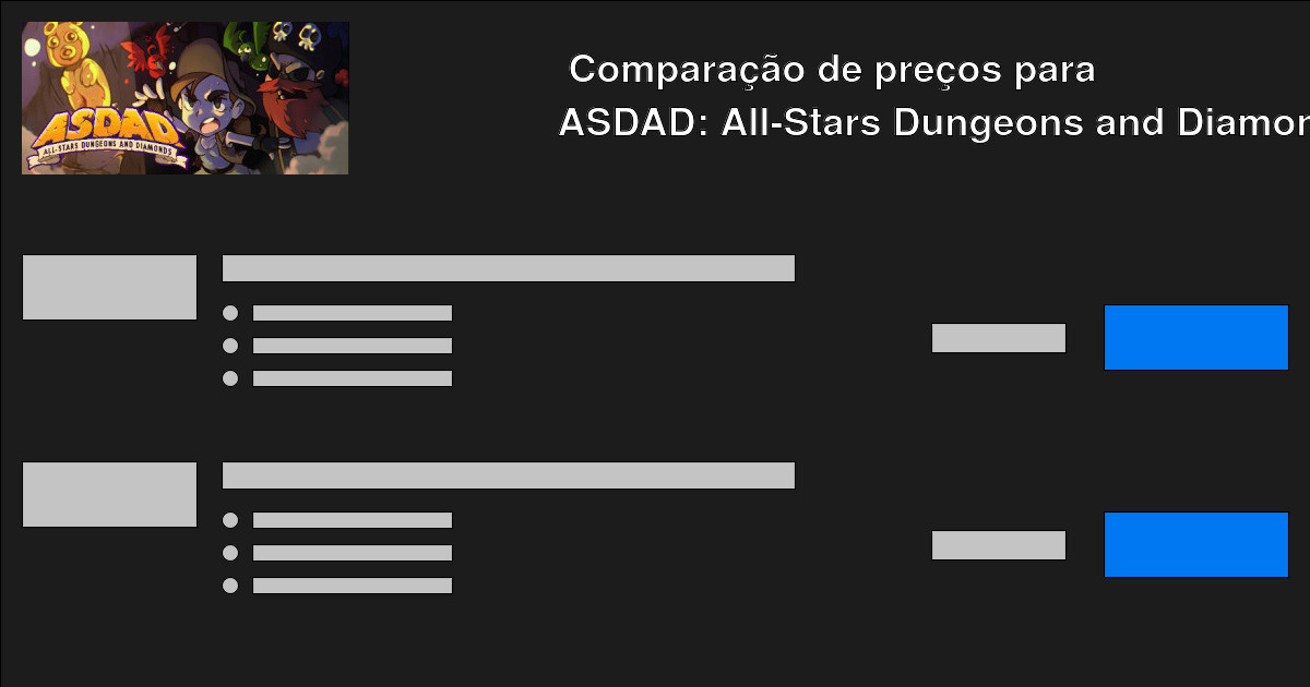 Comprar ASDAD: All-Stars Dungeons and Diamonds mais barato - Comparação ...