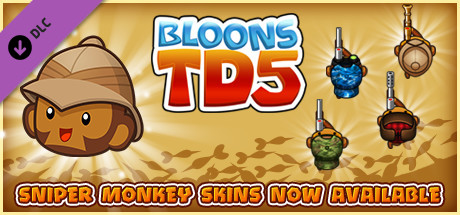 Bloons TD 5 - Hunter Sniper Monkey Skin ceny