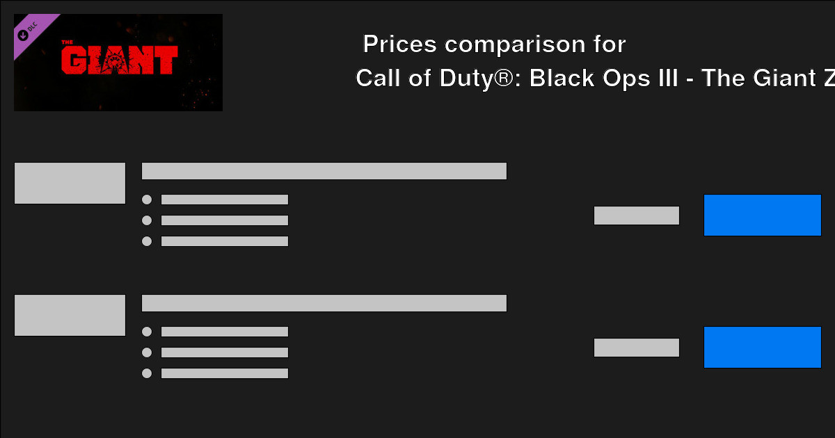 Buy Call Of Duty Black Ops Iii The Giant Zombies Map Cheap Price Compare