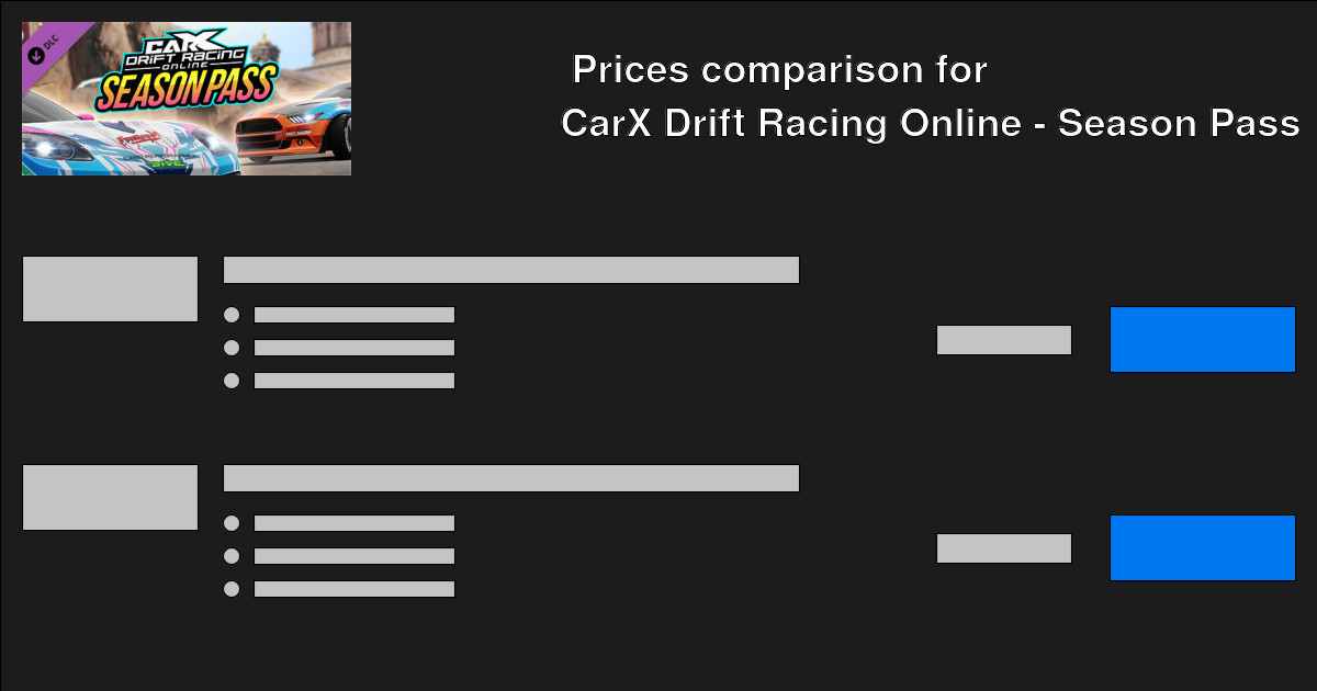 CarX Drift Racing Online - Season Pass at the best price