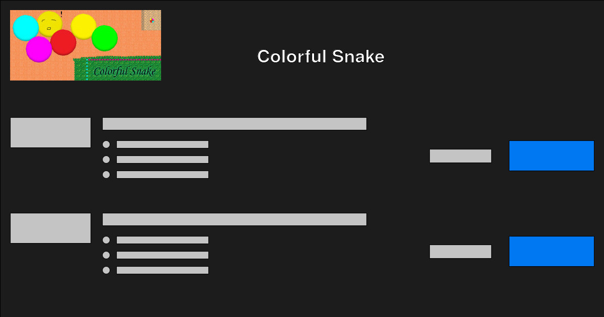Colorful Snake Colorful Snake