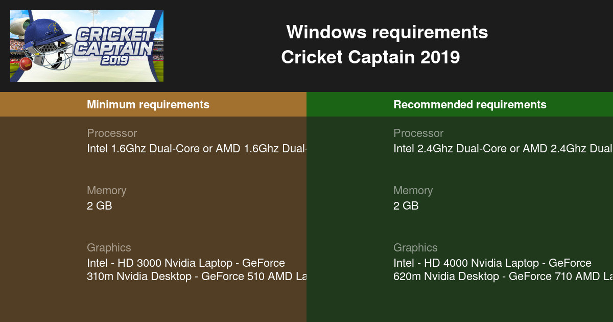 cricket captain 2019 free