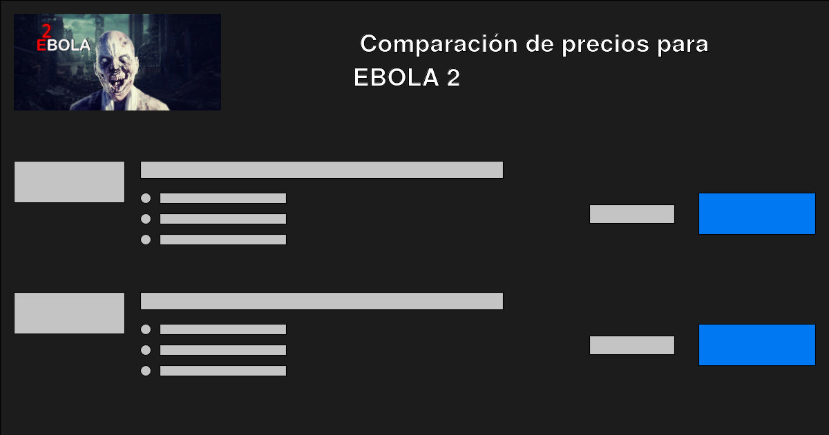 Compra EBOLA 2 barato - Compara precios