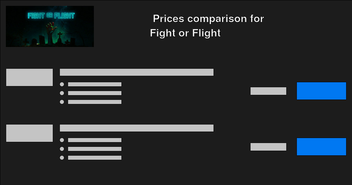 Fight or Flight CD Keys — Buy Cheap Fight or Flight CD Game Keys Online