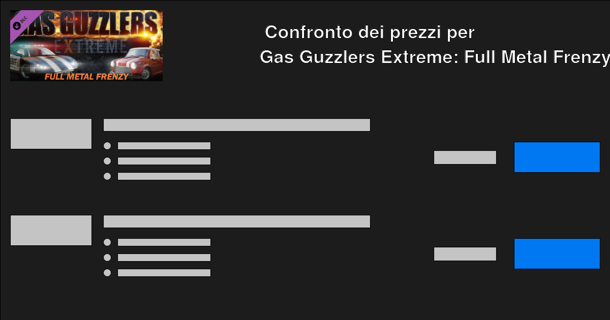 Compra Gas Guzzlers Extreme Full Metal Frenzy a buon prezzo