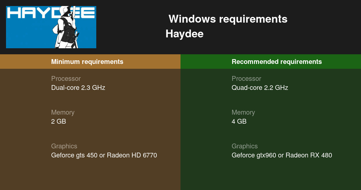 Haydee не запускается на windows 10