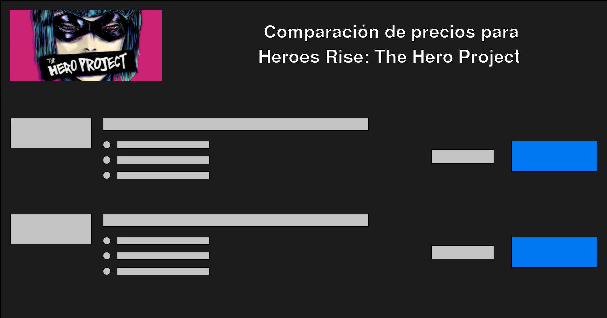 compra-heroes-rise-the-hero-project-barato-compara-precios
