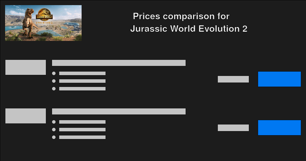 Jurassic World Evolution 2 CD Keys — Buy Cheap Jurassic World Evolution 2 CD Game Keys Online