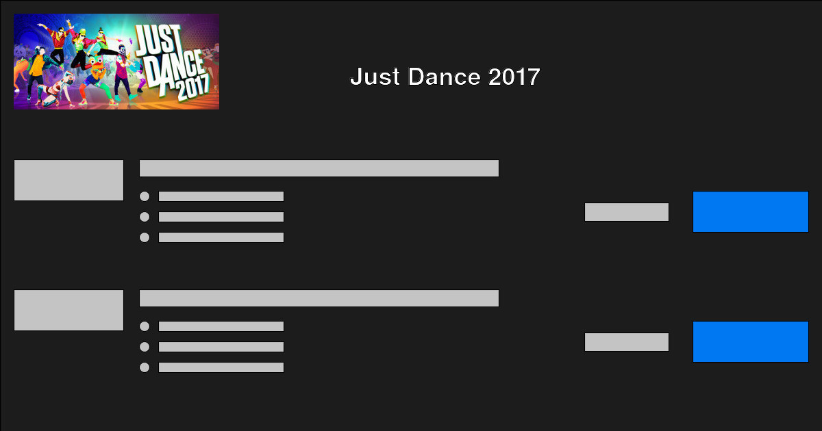 以便宜的价格购买just Dance 2017 价格比较