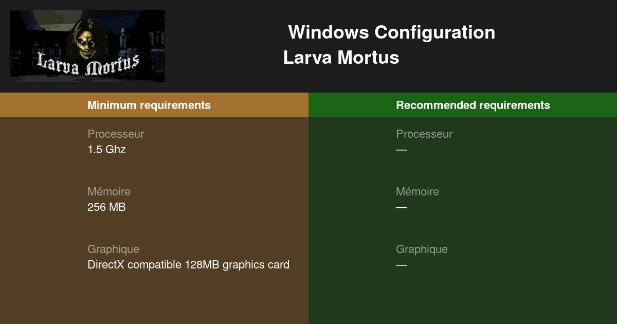 Larva Mortus instal the new for windows