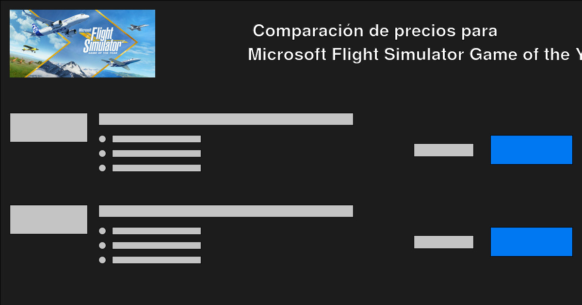 Compra Microsoft Flight Simulator barato - Compara precios