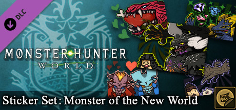 Requisitos do Sistema para Monster Hunter: World - Sticker Set: Monsters of the New World