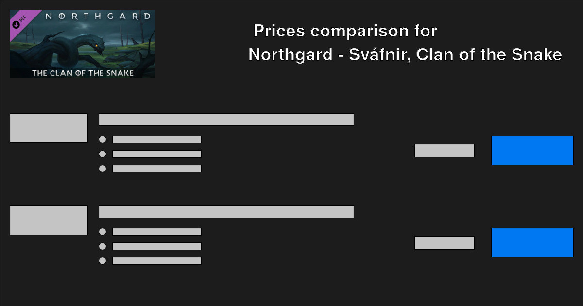 Buy Northgard - Sváfnir, Clan of the Snake cheap - Price ...