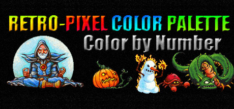RETRO-PIXEL COLOR PALETTE: Color by Number 价格