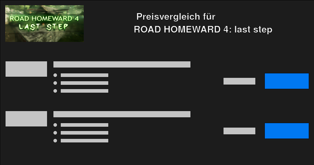 Road Homeward 4 Last Step Gunstig Kaufen Preisvergleich