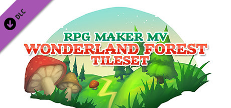 RPG Maker MV - Wonderland Forest Tileset цены