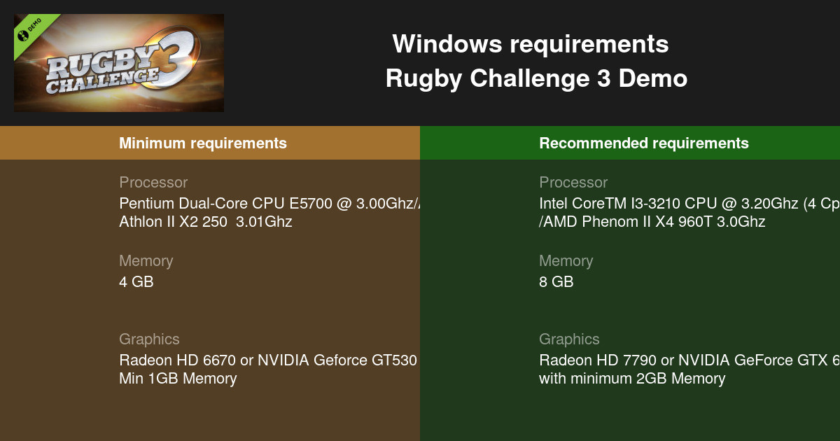 rugby challenge 3 pc demo