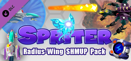 Spriter: Radius-Wing SHMUP Animated Art Pack цены