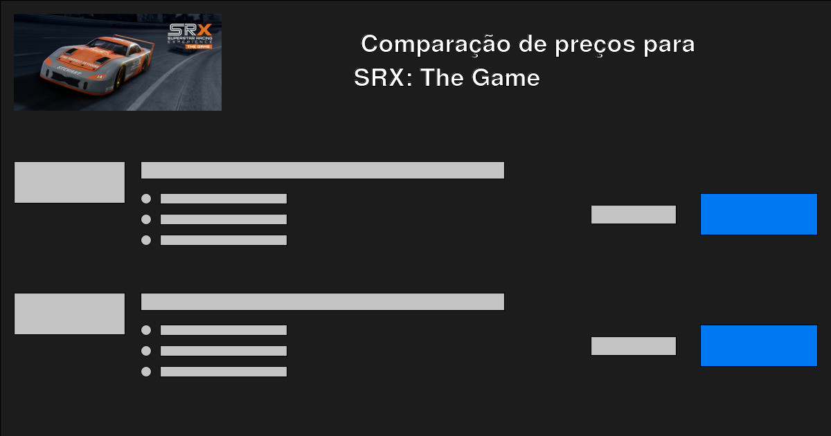 Comprar SRX: The Game mais barato - Comparação de Preços