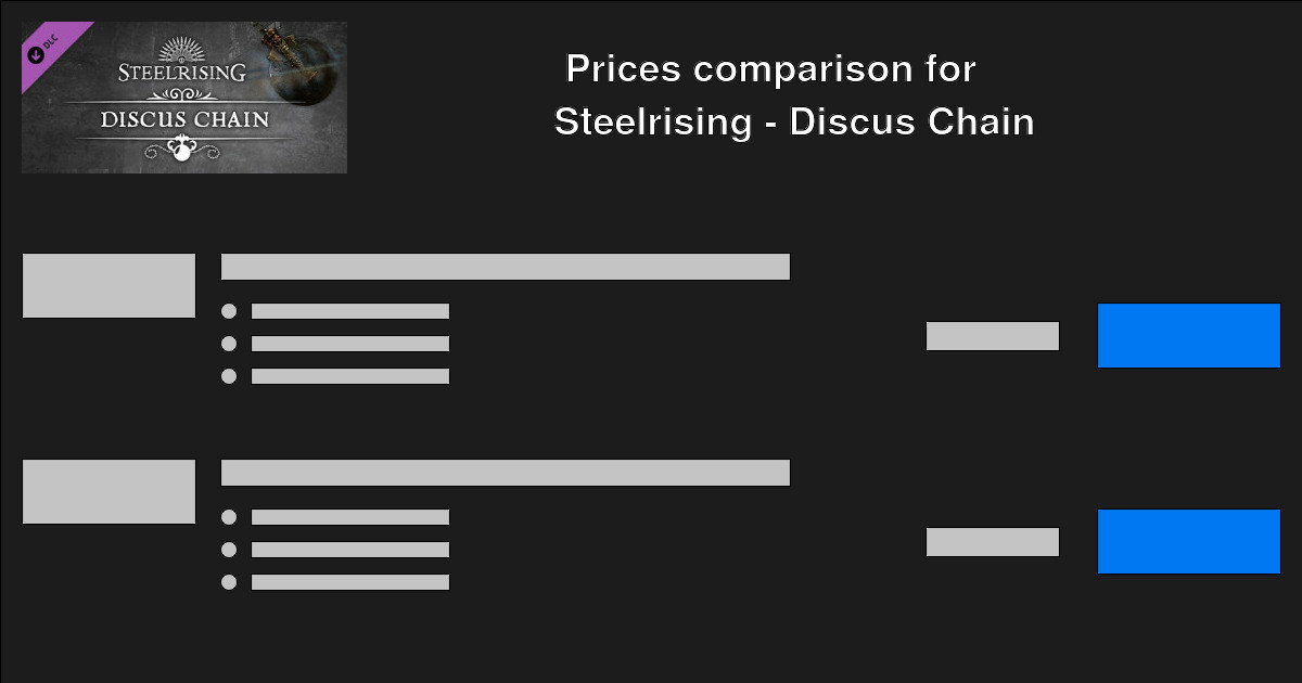 Steelrising Discus Chain Cd Keys Buy Cheap Steelrising Discus