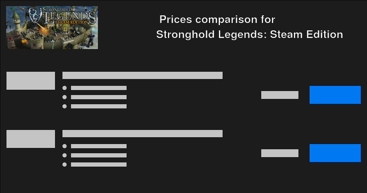 stronghold legends steam