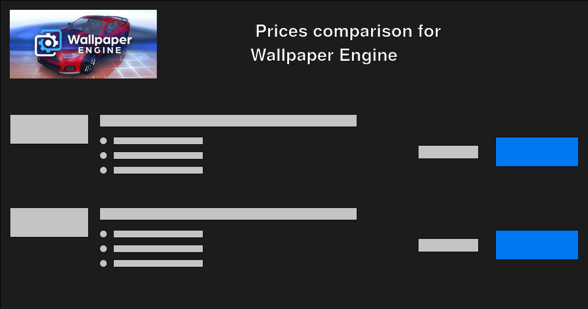 Wallpaper Engine CD Keys — Buy Cheap Wallpaper Engine CD Game Keys